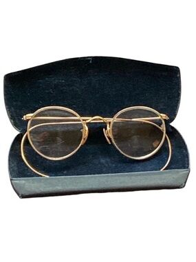 Bausch & Lomb Ful-Vue 12K Gold Bifocal Antique Eyeglasses